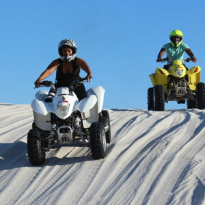 Quad Biking in the Atlantis Dunes